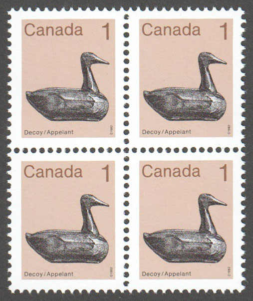 Canada Scott 917 MNH Block - Click Image to Close